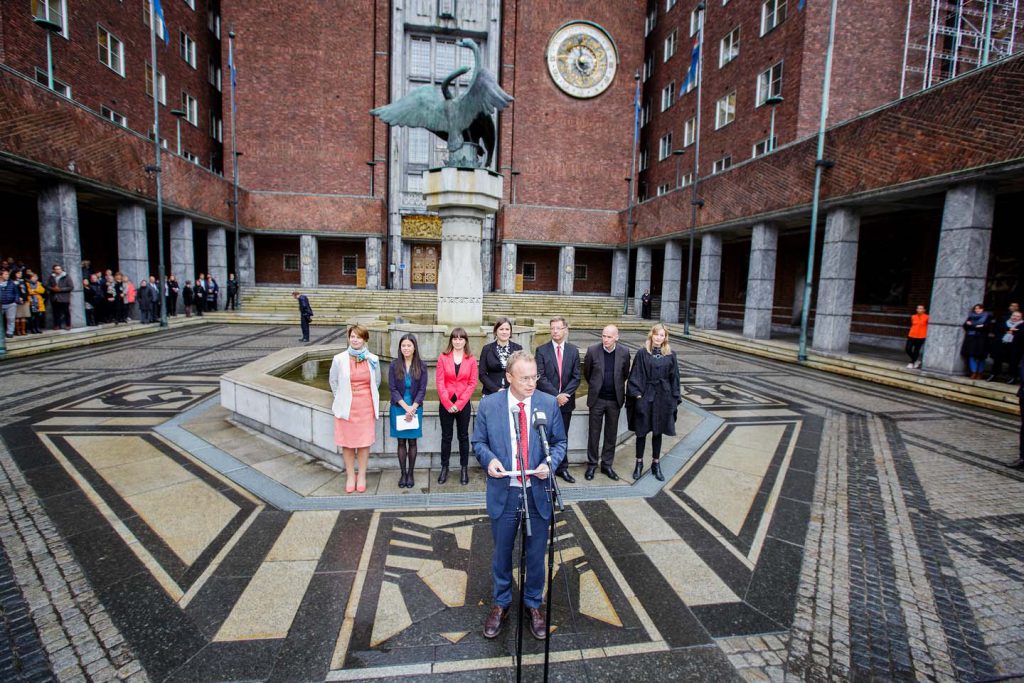 Oppdragsfoto - Pressekonferanse - Oppdrag for Oslo kommune ...